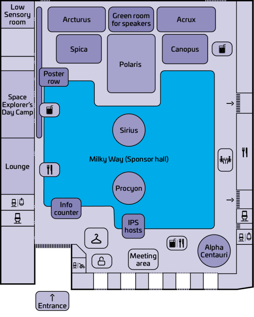 IPS 2024 Map Milky Way (sponsor hall)